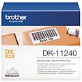 brother dk-11240 etichetta per stampante bianco
