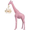 giraffe in love m indoor lampada in polietilene