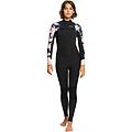 da donna swell series 3/2mm chest zip gbs muta anthracite paradise