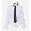 camicia con cravatta