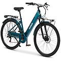 NILOX j7 bicicletta elettrica city 28'' verde alluminio