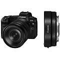 - fotocamera mirrorless eos r + 24-105mm rf + adapter