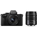 lumix dc-g100dwegk fotocamera mirrorless micro quattro terzi con obiettivi lumix g vario 12-32mm f3.
