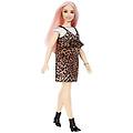 - fxl49 barbie fashionistas leopard dress