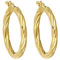 orecchini a cerchio donna in oro giallo 803321724293