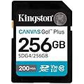canvas go plus sdxc scheda di memoria gen4 200mb/s c10 uhs-i u3 v30 256gb-sdg4/256gb