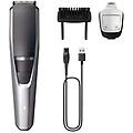 tagliabarba beardtrimmer series 3000 bt3239/15 lama autoaffilante nero argento