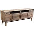 - pinus porta tv con 2 cassetti