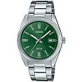 mtp-1302pd-3avef 39mm analogico digitale verde argento acciaio