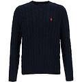 maglione cotone a trecce