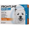 spot on cani 2-10kg 4x0 67ml