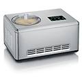 ez 7406 macchina per gelato gelatiera compressore 2 l 180 w acciaio inox