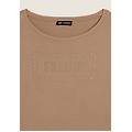 t-shirt donna con logo strass e glitter chanterelle donna extra small