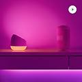 lampada da tavolo led squire portable touch bianco luce con 3 temperature di colore 620 lumen