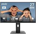 Msi Pro Mp273qp E2 Monitor Da Ufficio Wqhd Da 27 Pannello Ips 2560 X 1440