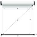 5241 schermo per proiettore 2 62 m (103") 4 3 (5241)