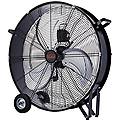 ventilatore da terra 3 pale ø 60 cm nero