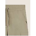 pantaloni cargo in popeline elasticizzato abbey stone donna extra large