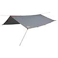 - telone da campeggio grigio/arancione 360x294 cm impermeabile