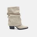 stivaletti western da donna beige