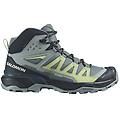 mid x ultra 360 verde grigio scarpe trekking donna eur 38 2/3 / uk 5 5
