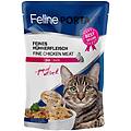 feline 24 x 100 g alimento umido per gatti pollo al naturale
