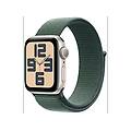 watch se 2024 gps 44mm alluminio galassia con cinturino sport loop verde lago
