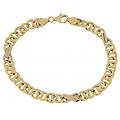 bracciale uomo oro giallo bianco gl101719