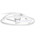 Mantra Ventilatore Led Soffitto Nepal Mini App Bianco