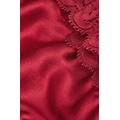 perizoma in seta e pizzo donna rosso taglia 2