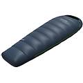 sacco a pelo a mummia bivouac 240 navy-lime -15°c blu