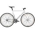 bicicletta fixie raval all white 60mm