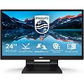 monitor smoothtouch 23. 8'' led ips 242b9t 00 1920 x 1080 full hd tempo di risposta 5 ms