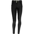 pantaloni push up wr. up in jersey drill ecosostenibile nero donna extra large