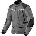 giacca moto touring rev'it voltiac 3 h2o grigio nero taglia xl