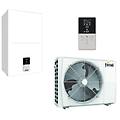 pompa di calore sistema ibrido reversibile aria-acqua inverter omnia s 3 2 hybrid c 06 6 kw r-32 con