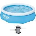 fast set 57270 piscina gonfiabile + pompa filtro 16 w