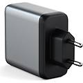 Satechi Alimentatore Gan Usb C Da Parete 100w Space Gray