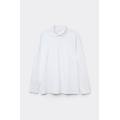 polo in cotone mercerizzato uomo bianco taglia l