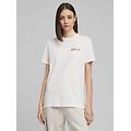 t-shirt in jersey con lettering