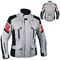 a-pro giacca 4 strati sfoderabile 4 stagioni impermeabile termica mesh grigio s
