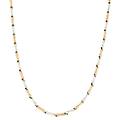 collana uomo oro bianco rosa gl100343