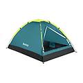 tenda da campeggio verde