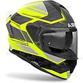 casco moto integrale airoh spark 2 zenith giallo opaco taglia m