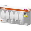 base classic b led candela e14 4 9w 5x