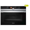 iq700 cs658grs7 forno elettrico compatto combinato a vapore 47lt 3300w a+ acciaio inossidabile