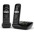 Siemens Cordless Duo As Series As690a Duo Black L36852 H2836 K101