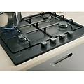 timeless chw6brbb nero da incasso 60 cm gas 4 fornello(i) (33801972)