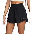 nike. bermuda e pantaloncini da donna 2 in 1 dri-fit neri. pantaloncini ritiro gratis