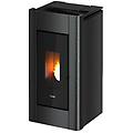 stufa a pellet canalizzabile prince plus 11 antracite 11 kw